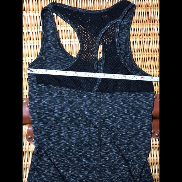 AMBIANCE workout tank top black mesh back small - Picture 4 of 5